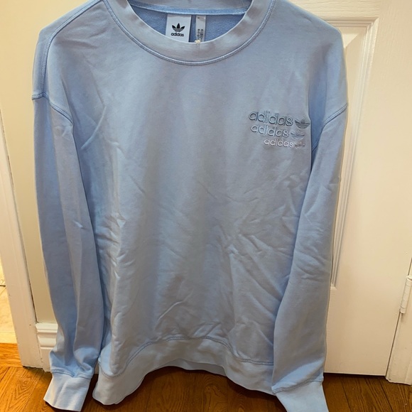 👼🏼👼🏼ADIDAS OVERSIZED DYED CREWNECK👼🏼👼🏼 - Picture 1 of 2